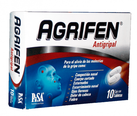 Agrifen Acetaminophen Chlorpheniramine 40 tabs