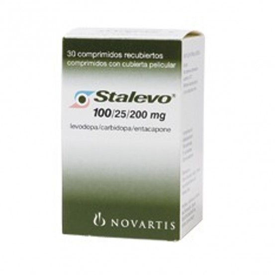 Stalevo Carbidopa Levodopa Entacapone 100/25/200 mg 30 Caps