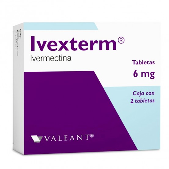 Stromectol Ivexterm Ivermectin 6 mg 2 tabs