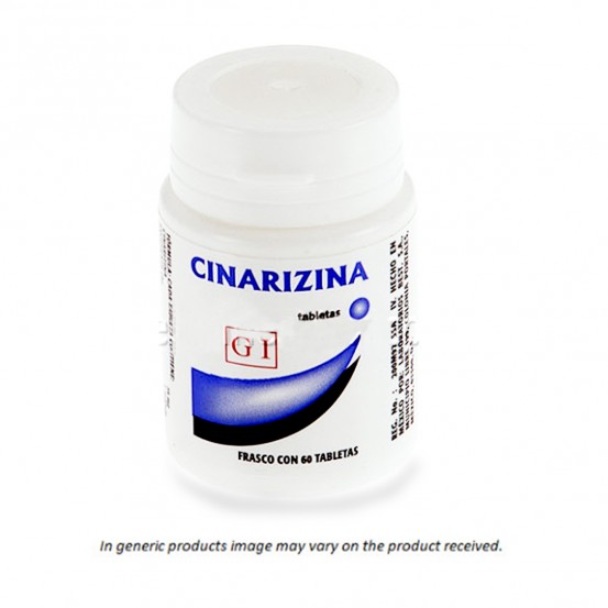 Stugeron Forte Cinnarizine generic 75 mg 60 tabs