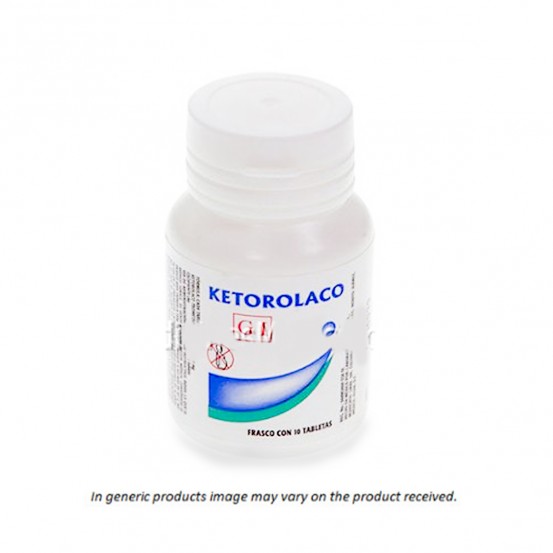 Supradol  Ketorolac Generic 10 mg 10 Tabs