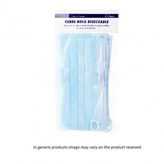 Surgical Mask Trifold  Generic 5 pzs