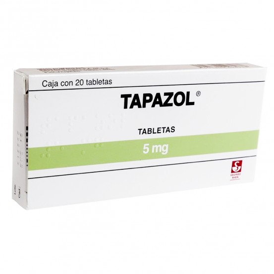 Tapazole methimazole 5 mg 40 tabs