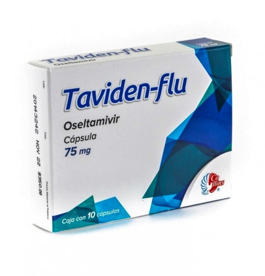 Taviden - flu oseltamivir 75 mg 10 caps
