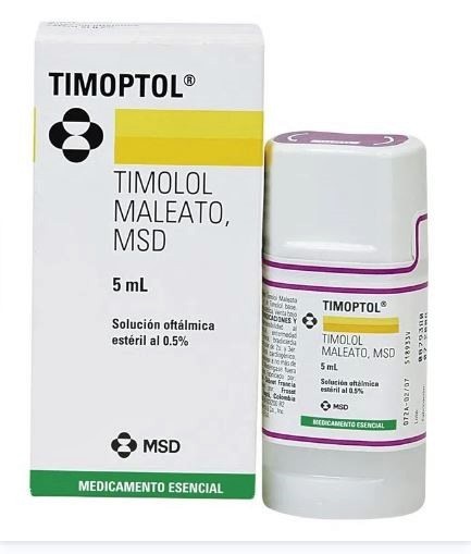 Timoptol Sol Ophthalmic 5 % 5 ml
