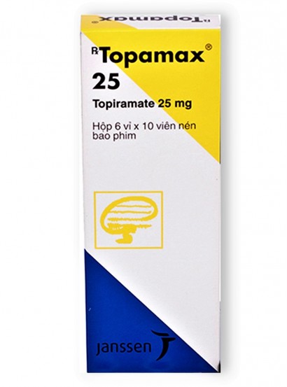 Topamax Topiramate 25 mg 20 tabs