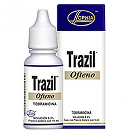 Trazil Tobramycin Ophthalmic sol 15 ml