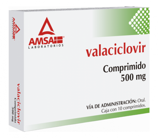 Valtrex Valacyclovir hydrochloride Generic 500 mg 30 Tabs