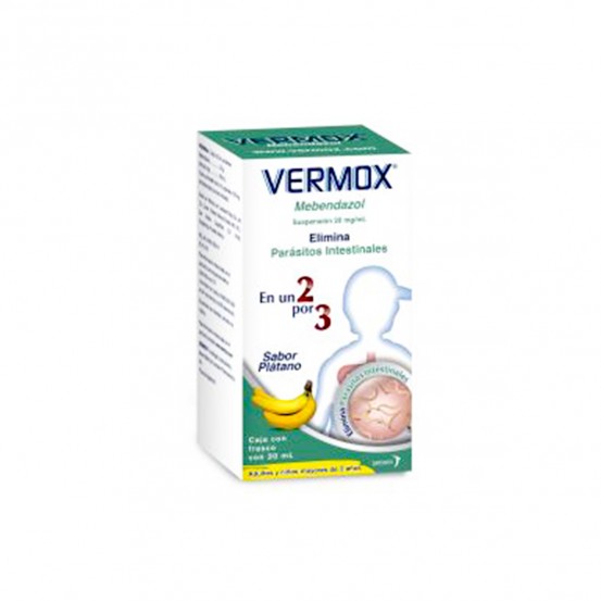 Vermox Mebendazole  Susp 30 ml
