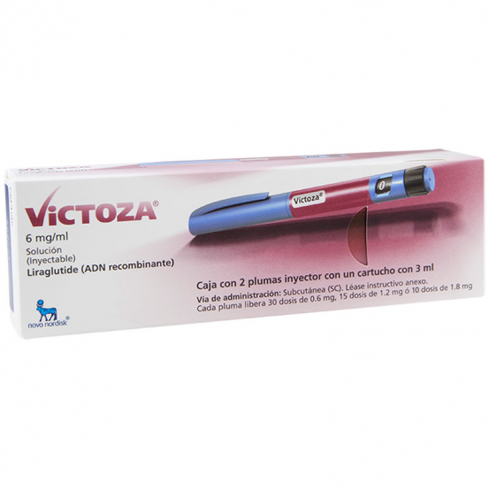 Victoza  Pen PR Liraglutide  2  6mg  3ml ( 2 pens )
