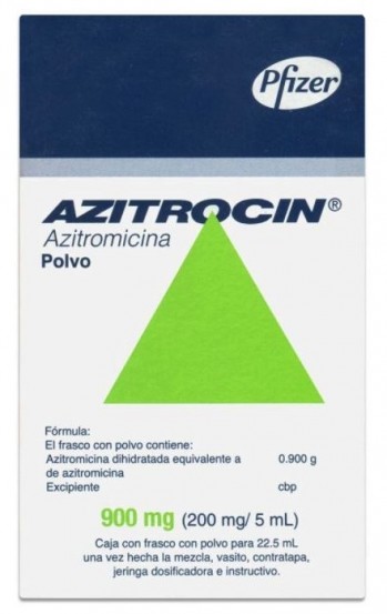 Zithromax Azitrocin Azithromycin Susp 900 mg 22.5ml