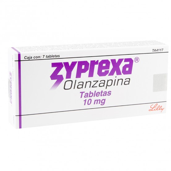 Zyprexa Olanzapine 10 mg 7 Tabs