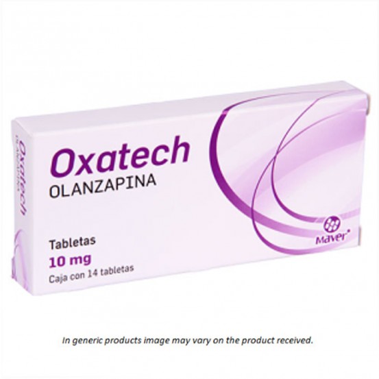 Zyprexa Olanzapine generic 10 mg 14 tabs