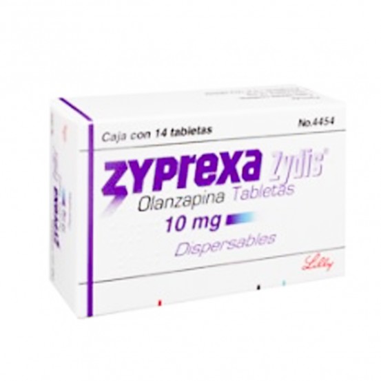 Zyprexa Zydis Olanzapine 10 mg 14 Tabs