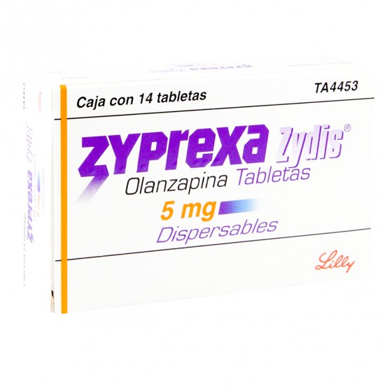 Zyprexa Zydis Olanzapine 5 mg 14 Tabs